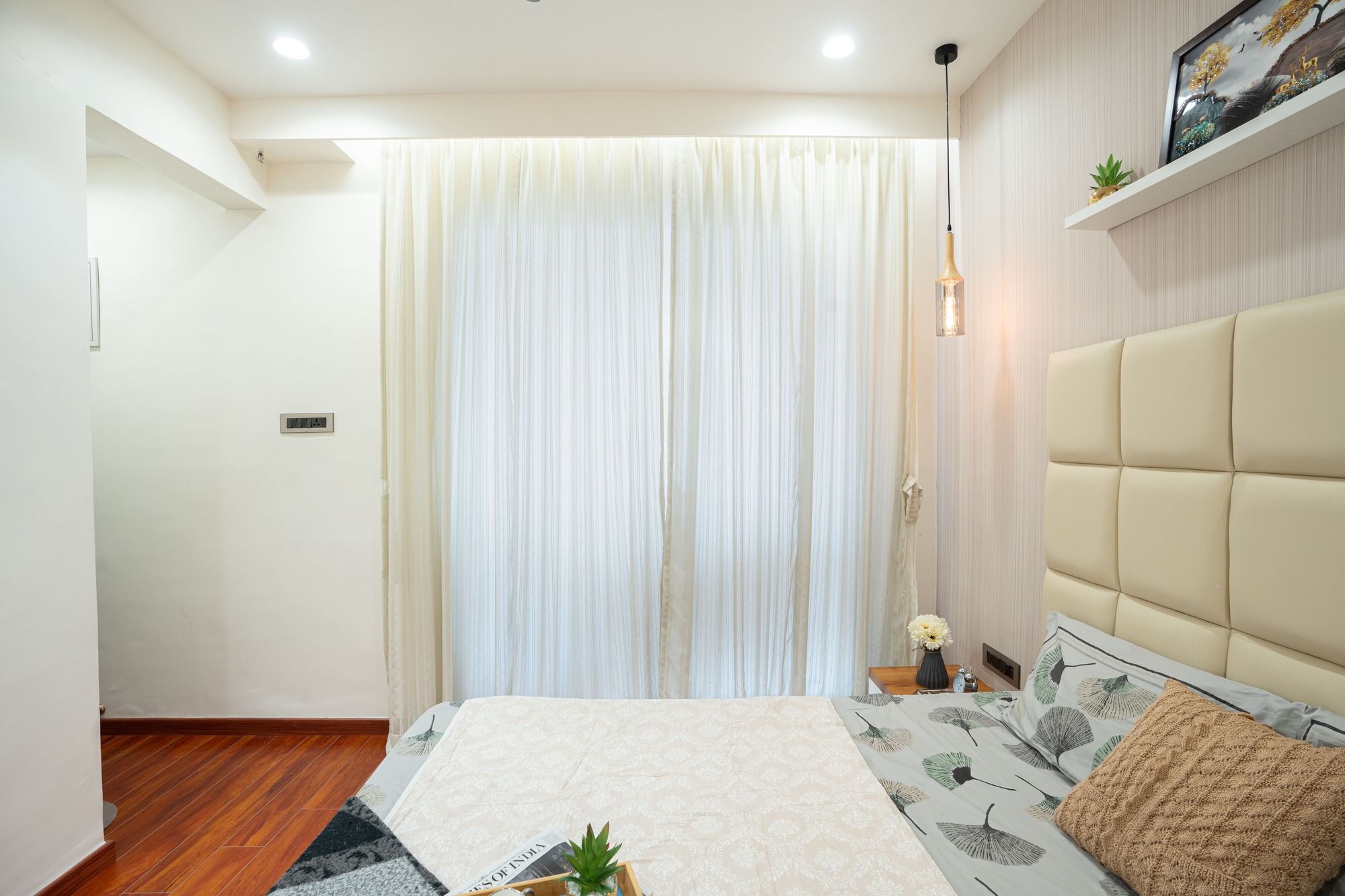 Residential bedroom interior design project by Indus Studio