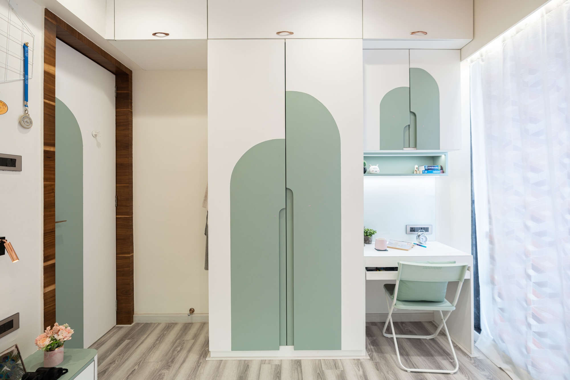 Luxury home bedroom interior design by Indus Studio