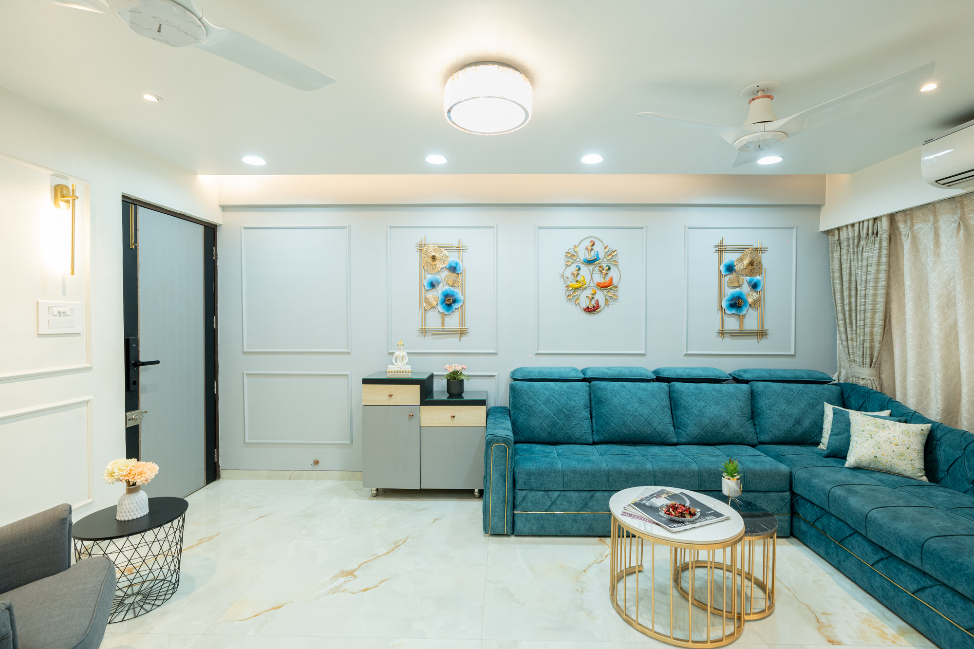2BHK home interior design in Ulwe Navi Mumbai