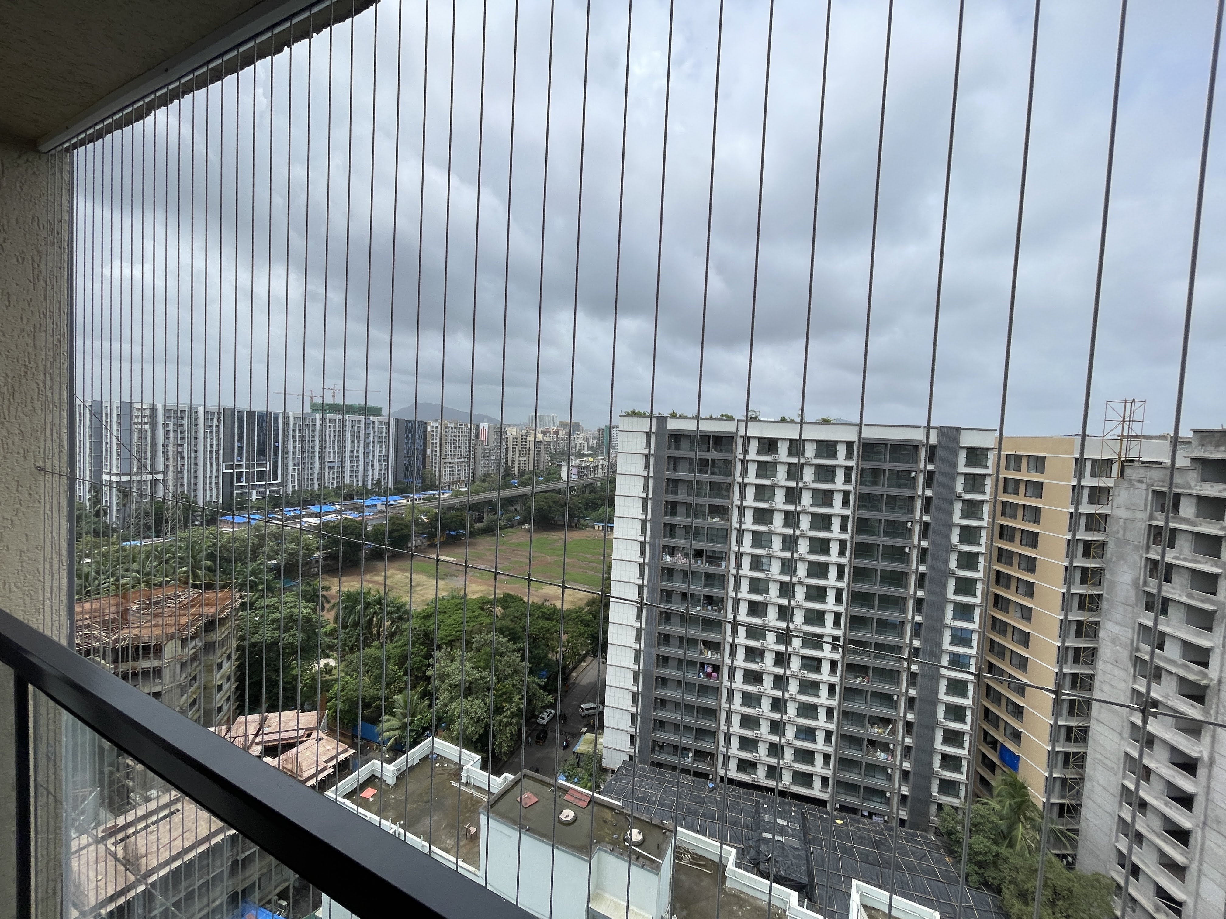 Invisible Grills Balcony View